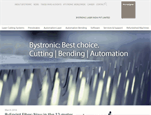 Tablet Screenshot of bystronic.in