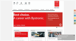 Desktop Screenshot of bystronic.se