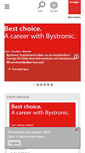 Mobile Screenshot of bystronic.se
